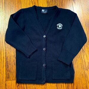Primrose Dennis Uniform Navy Cardigan YXS 5/6